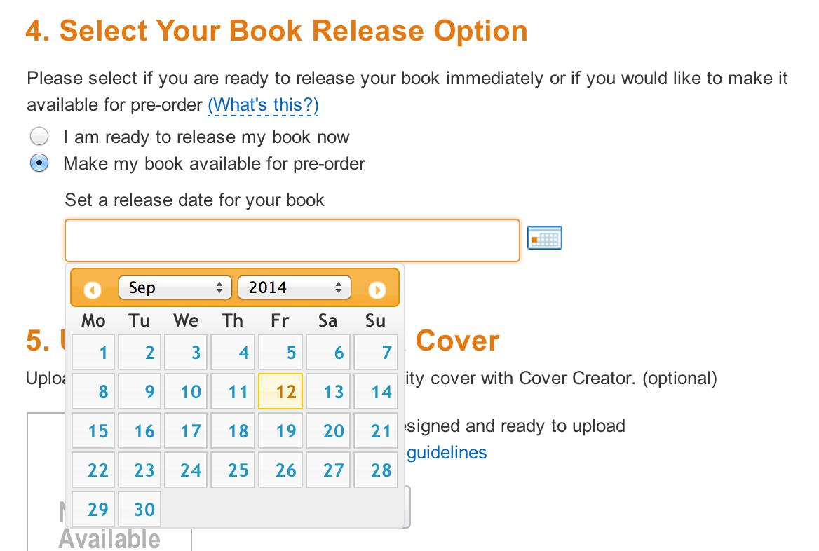 How do you pre-order a book before its release?