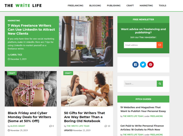 Write Life School 18 Worthy Websites for Writers - C. S. Lakin